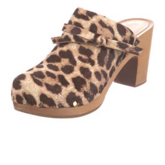 Loeffler Randall Ponyhair Animal Print Mules clogs slides Item#: R0750R - Picture 3 of 4